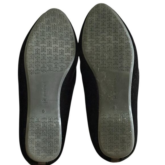 Birdies “The Heron” Black Slate Velvet Slip On Loafers Size  8 - Picture 8 of 11